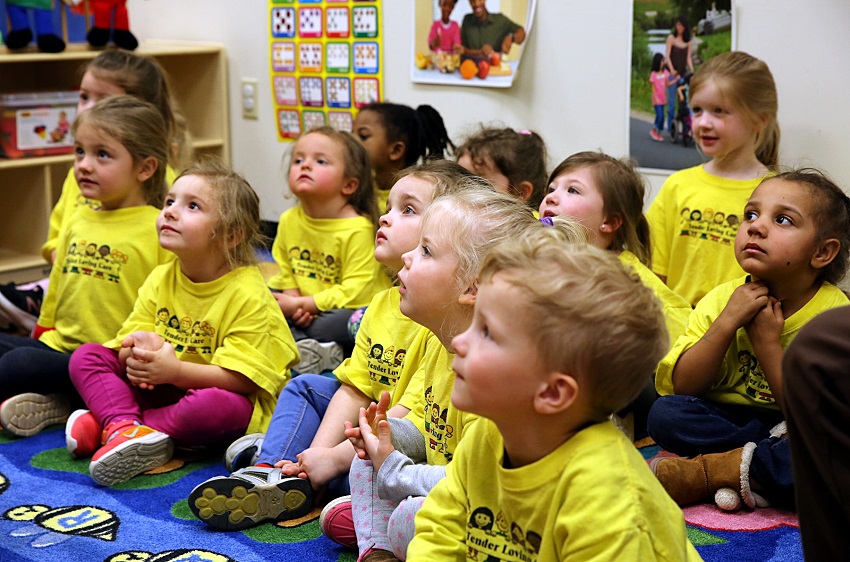 Children from Tender Loving Care Creative Learning Academy in New Hope take part in Story Time during a March 27 visit to the Early Childhood Academy on East Mississippi Community College’s Golden Triangle campus. The Early Childhood Academy will give away free school supplies to children in kindergarten through third grades during a July 30 Back to School Bash. Children from Tender Loving Care Creative Learning Academy in New Hope take part in Story Time during a March 27 visit to the Early Childhood Academy on East Mississippi Community College’s Golden Triangle campus. The Early Childhood Academy will give away free school supplies to children in kindergarten through third grades during a July 30 Back to School Bash.